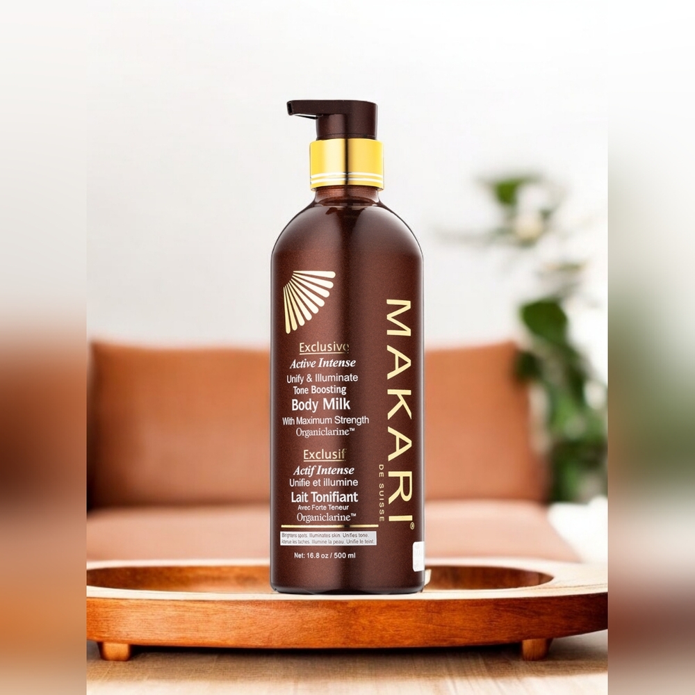 Makari Exclusive Tone Boosting Body Milk 500ml ( Unisex )